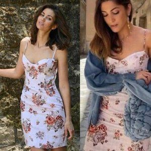 Brock Collection x H&M Powder Pink/Floral Dress